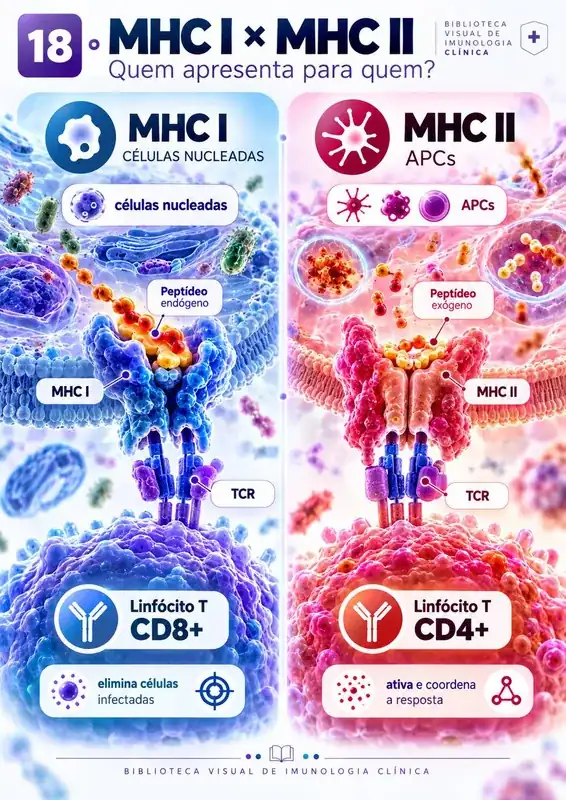 MHC I × MHC II
